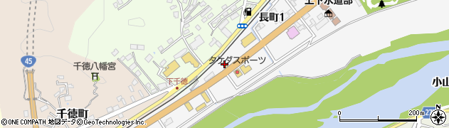 すき家１０６号宮古店周辺の地図