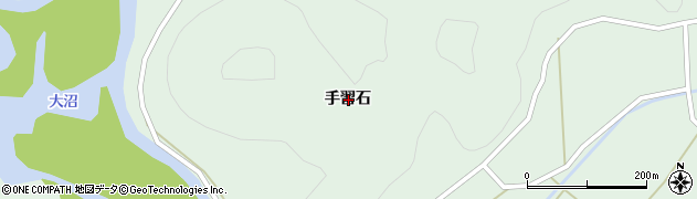 秋田県仙北市田沢湖梅沢手習石周辺の地図