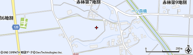 岩手県矢巾町（紫波郡）赤林周辺の地図