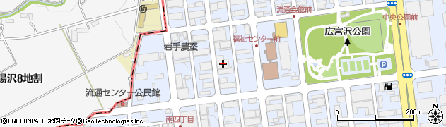 昭産商事株式会社　盛岡支店食品課周辺の地図