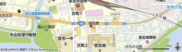 坂兼商店本店周辺の地図