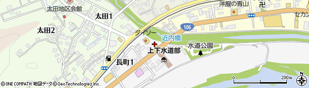 大戸屋岩手宮古店周辺の地図