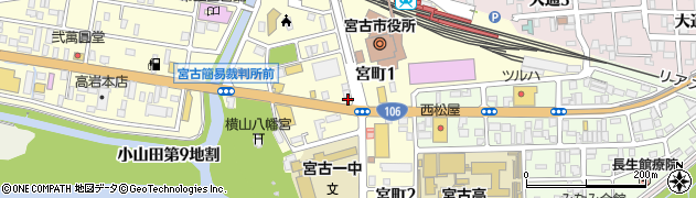 ジャノメミシン駅前店周辺の地図