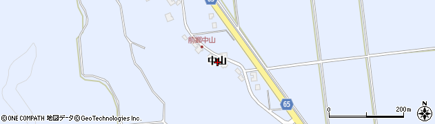 秋田県秋田市豊岩豊巻中山周辺の地図