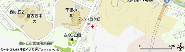 岩手県宮古市千徳第１８地割周辺の地図