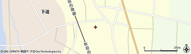 秋田県仙北市西木町西荒井（中野）周辺の地図