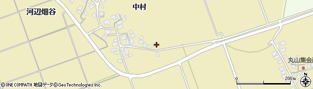 秋田県秋田市河辺畑谷中村55周辺の地図