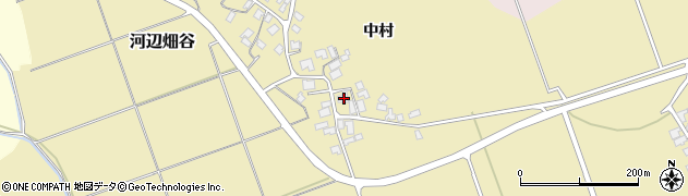 秋田県秋田市河辺畑谷中村15周辺の地図