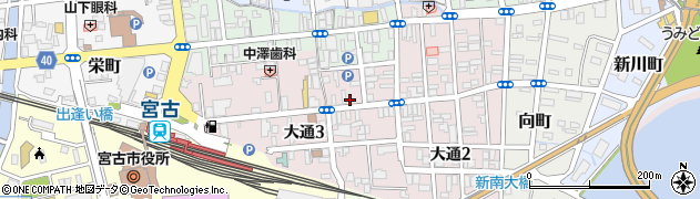 SHARAKU周辺の地図