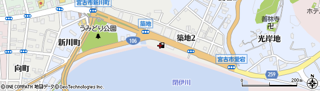 株式会社菊長商店周辺の地図