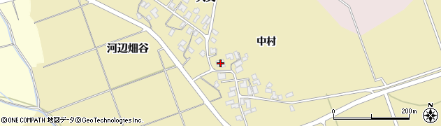 秋田県秋田市河辺畑谷中村5周辺の地図