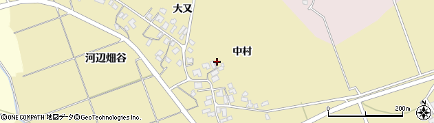 秋田県秋田市河辺畑谷中村296周辺の地図