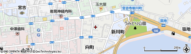 藤七屋周辺の地図