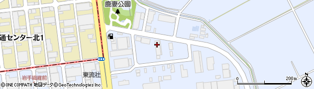 宮古港湾運送株式会社　運送事業部盛岡事業所周辺の地図