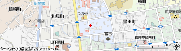 宮古地区いきいきワーキングセンター周辺の地図