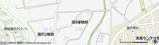 岩手県盛岡市湯沢（７地割）周辺の地図