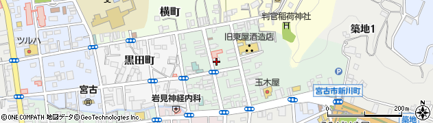 本田美容室周辺の地図
