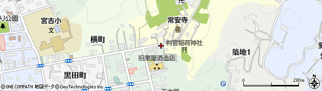 加賀屋クリーニング店周辺の地図