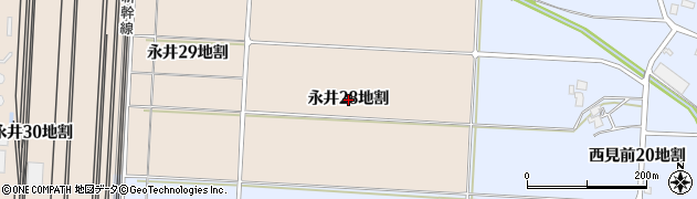 岩手県盛岡市永井（２８地割）周辺の地図