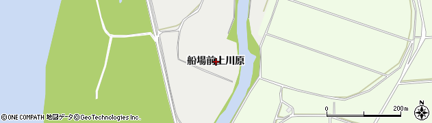 秋田県秋田市四ツ小屋（船場前上川原）周辺の地図