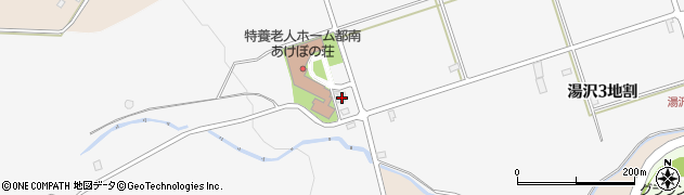 岩手県盛岡市湯沢３地割4周辺の地図