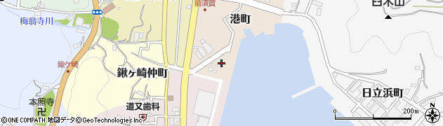 カメイ物流サービス株式会社宮古オイルターミナル周辺の地図