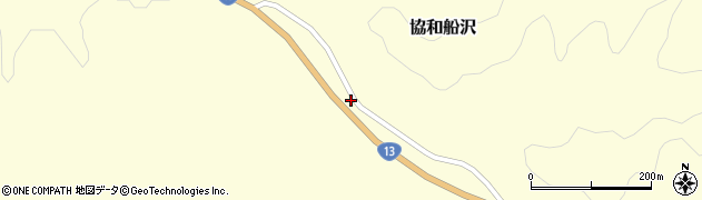 秋田県大仙市協和船沢船沢11周辺の地図