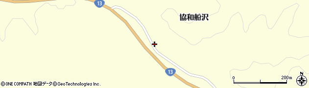 秋田県大仙市協和船沢船沢10周辺の地図