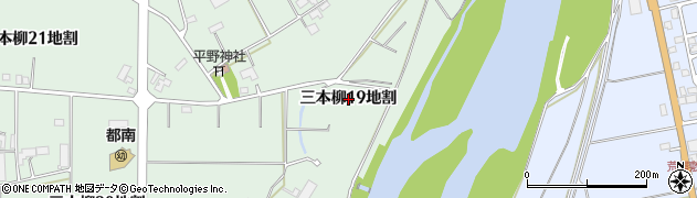 岩手県盛岡市三本柳（１９地割）周辺の地図