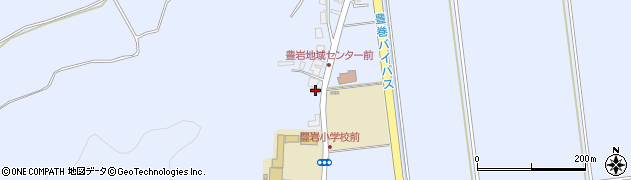 豊岩郵便局周辺の地図