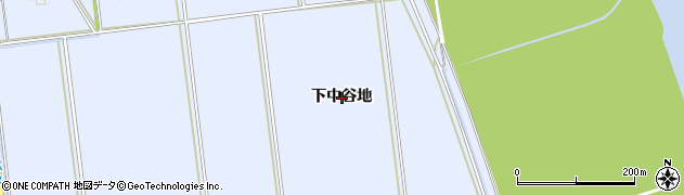 秋田県秋田市豊岩豊巻（下中谷地）周辺の地図