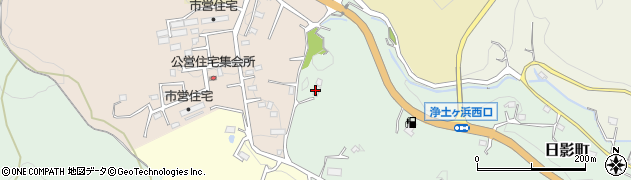 勝山果樹園周辺の地図