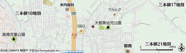岩手県盛岡市三本柳（１２地割）周辺の地図