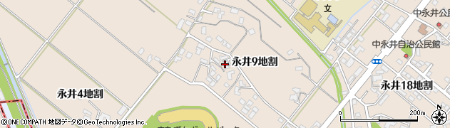 岩手県盛岡市永井（９地割）周辺の地図
