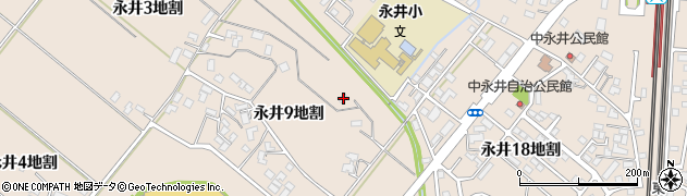 岩手県盛岡市永井９地割82周辺の地図