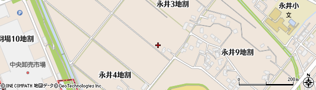 岩手県盛岡市永井３地割105周辺の地図
