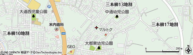 岩手県盛岡市三本柳１２地割39周辺の地図