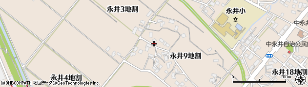 岩手県盛岡市永井９地割118周辺の地図