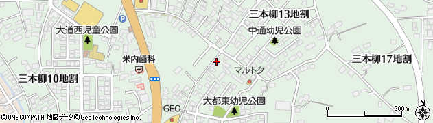 岩手県盛岡市三本柳１２地割37周辺の地図