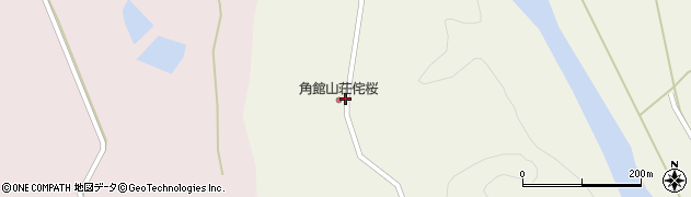 秋田県仙北市西木町門屋笹山周辺の地図