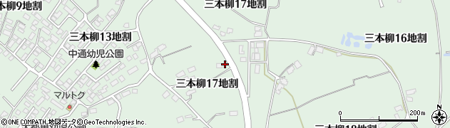 岩手県盛岡市三本柳１７地割周辺の地図