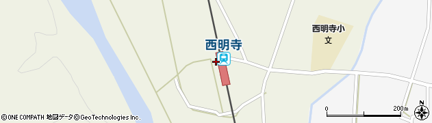秋田県仙北市周辺の地図