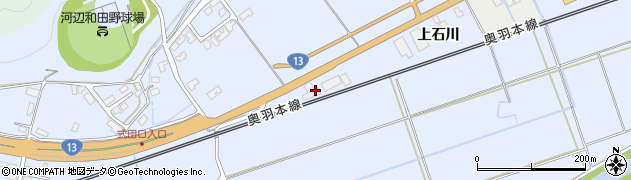 秋田観光バス株式会社秋田営業所周辺の地図