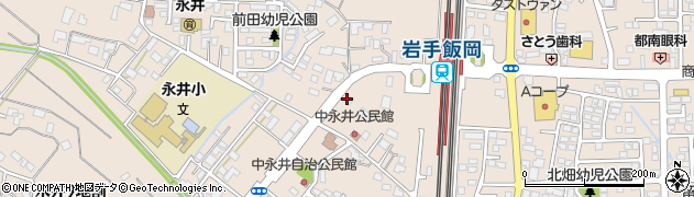 岩手県盛岡市永井１７地割97周辺の地図