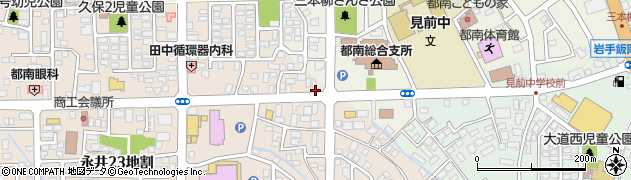 岩手県盛岡市永井２２地割50周辺の地図