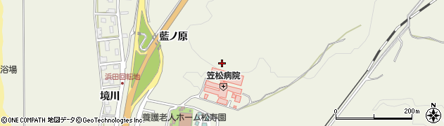 笠松病院周辺の地図