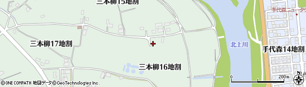 岩手県盛岡市三本柳（１６地割）周辺の地図
