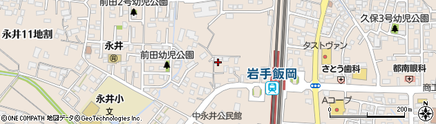 岩手県盛岡市永井１７地割61周辺の地図