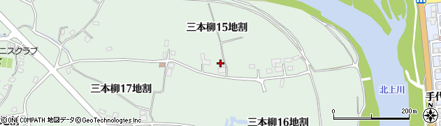 岩手県盛岡市三本柳（１５地割）周辺の地図