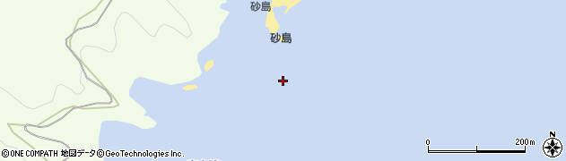 砂島周辺の地図